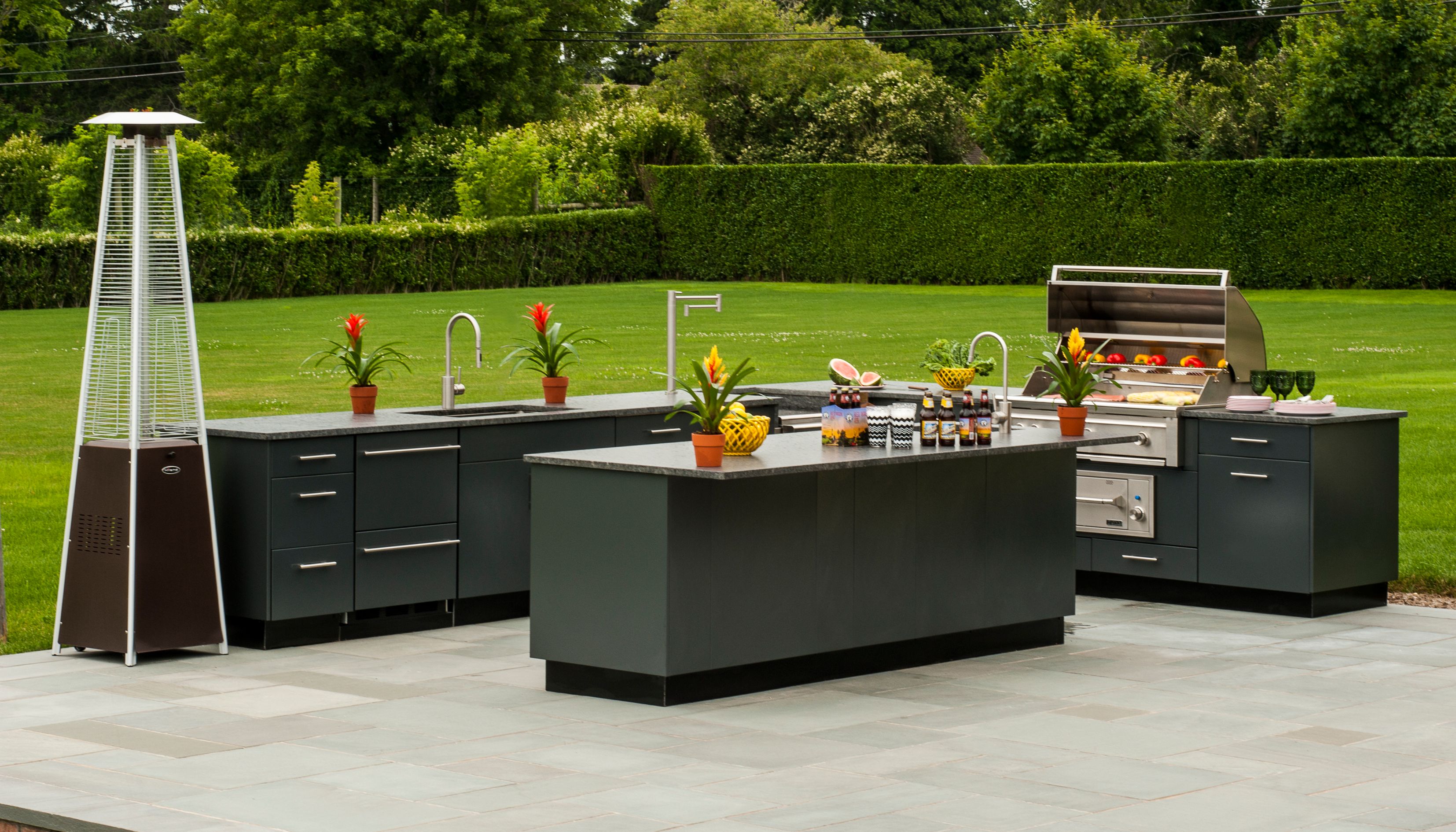 Trex discount outdoor kitchen